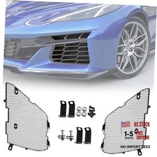 Upgraded Front Radiator Guards Grille for Corvette C8 Stingray Large picture