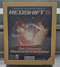 National Geographic Redshift 5 Planetarium Software Windows 2 CD w/ Booklet picture
