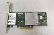 DELL 89R7R Microsemi ASA-80165H Quad/4 Port 12Gb SAS HBA Host Bus Adapter picture