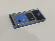 Vintage Linksys WPC11 Ver.3 Instant Wireless PC Card w/ Plastic Case Retro WiFi picture
