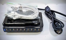 TRIPP LITE 10-Port USB Charging Station U280-010 with 10 Apple 8-Pin Cords Incl. picture
