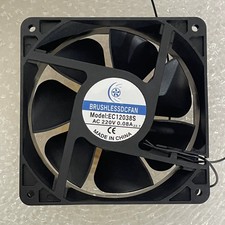 1PCS BRUSHLESS DC FAN EC12038S AC110V-220V 0.08A Cabinet Fan picture