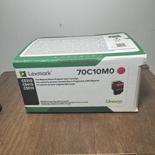 NEW SEALED Lexmark 70C10M0 701M Toner - Magenta Color Genuine CS510 CS410 CS310 picture