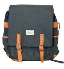 Vintage Modoker Laptop Backpack USB Fits 15.6