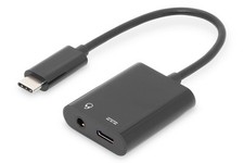 AK-300400-002-S DIGITUS USB Type-C Adapter / Converter, to + 3.5mm Jack ~D~ picture
