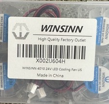 4 PACK WINSINN 4010 24v DC Cooling Fan US picture