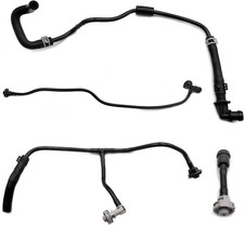 8W0121081BL Coolant Radiator Reservoir Tank Overflow Hose Fit 4 Set 8W0121081BL picture