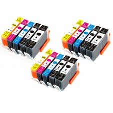 15 PK New Ink Set + latest chip for 564XL Photosmart Printer D5430 D5445 D5460 picture