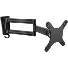 StarTech Wall Mount Monitor Arm, Dual Swivel, Supports 13