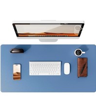Large PU Leather Dual Sided Desk Pad Non-Slip Mouse Pad Desk Mat Writing Mat picture