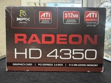 XFX ATI Radeon HD 4350 graphics card picture