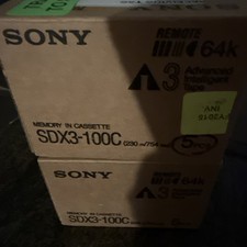 NEW Sealed 10-pack SONY Tape AIT Data Tape Cartridge SDX3-100C 754FT picture