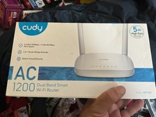 Cudy AC1200 Dual Band Smart Wi-Fi Router WR1000 5dBi Antennas 2-in-1 Router picture