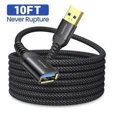 10FT USB Extension Cable USB 3.2 Extension Cord Type A Male to Female Cable picture