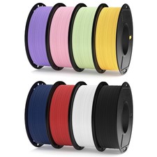 8 Colors 1.75mm Matte PLA 3D Printer Filament Bundle 8*250g Colorful 1.75mm picture