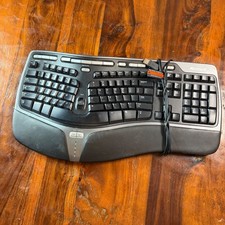 Microsoft Natural Ergonomic Keyboard 4000 v1.0 Wired USB Split Layout Black picture