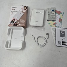 NEW  Canon Ivy Mini Photo Printer 2nd Generation White And Rose Gold picture