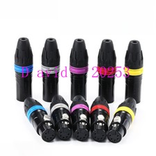 Canon connector DMX512 signal control line five-core cannon male and female head picture