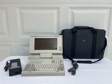 NEC MultiSpeed PC-16-03 Micro Computer With Power Cord & Carry Bag picture