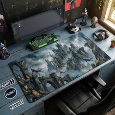Stormveil Castle Gaming Mouse Pad, Elden Ring XL Desk Mat picture