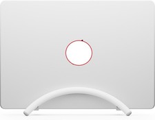 t16 BookArc Flex Space-Saving MacBook Stand Adjustable Laptop Holder White picture