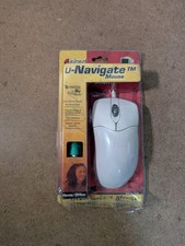 NEW SEALED Inland U-Navigate Optical Wired Mouse PS/2  picture