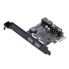 PCI-E to USB 3.0 2-Ports PCI   Internal USB 3.0 19Pin Connector K5L3 picture