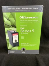 Dell Series 5 Office Depot Brand Ink Cartridge Black 904-034 New picture