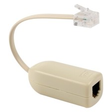 Advantage™ ADSL Filter, No DSL Output, Filters Telephone/Fax to Enhance Signal picture