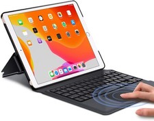 For 10.2 Inch iPad 2020(8th Gen)/iPad 2019(7th Gen) Keyboard Case, Ultra Slim picture