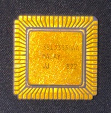 Intel 80186 Ceramic Processor - Vintage Retro CPU i186 picture