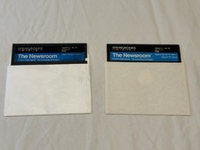 Lot 2 🔥 THE NEWSROOM Atari Computer Software 5.25