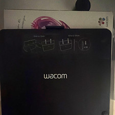 Wacom Black Graphics Tablet Drawing Pad picture