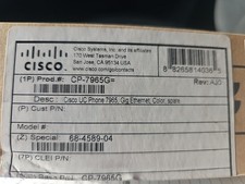 Cisco CP-7965G 7900 Series IP Phone  68-4589-04    ***NEW***                  picture