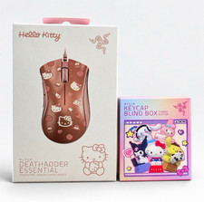 Razer x Hello Kitty DeathAdder Essential Gaming Mouse + Sanrio Keycap Blind Box picture