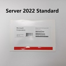 Microsoft Windows Server 2022 Standard DVD Kit 24 Core + PRODUCT LICENSE 1PK picture