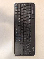 Logitech K400r Wireless Touchpad Keyboard Black - *Used In Great Condition picture
