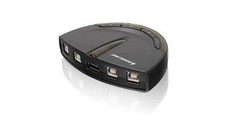 IOGEAR GUB431 4-Port PrinterShare USB GUB431, Wired, 1.82m, USB, 0 - 80%, 5 ~E~ picture