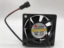 Y.S.TECH FD246025EB 6025 DC24V 0.21A 6CM 2-pin Inverter Cooling Fan picture