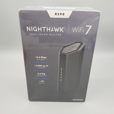 NEW SEALED NETGEAR Nighthawk RS90 WiFi 7 BE3600 Router RS90-100NAS picture