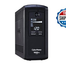 CyberPower CP1000AVRLCD Intelligent LCD UPS Battery Backup picture