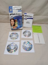 Broderbund Print Shop Deluxe v22 4 CD Set Box Manual Version 22 Windows XP/2000 picture