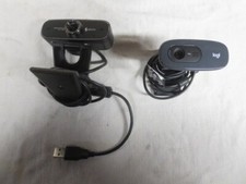 2 Streaming PC Web Cameras ANGETUBE 827 1080P  & LOGI 720P Video with microphone picture