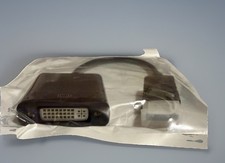 4XEM 4XDPDVI 8In DisplayPort to DVI Adapter Single Link DVI 24 Plus 5 Black. picture