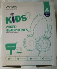 2-Pack Mpow Kids Headphones W/ Splitter Over-Ear/On-Ear Headset BH360A picture