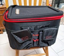 ULINE Mobile Desk File Organizer Hard Case Carrying Bag 17x12x13,     like  New. picture