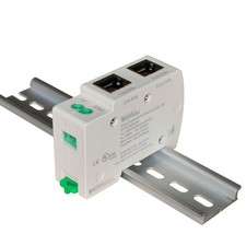 WatchfulEyE WTH-SG/RJ45-E DIN-Rail Mounted Gigabit Ethernet PoE picture