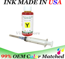 100ml Yellow bulk refill ink kit for hp canon brother dell lexmark printers picture