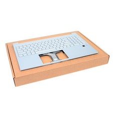 Palmrest For HP Pavilion 15-EH 15-EG Backlit Keyboard w/FRP Silver M08910-001 picture