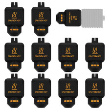 10Pcs Silicone Sock for Bambu Lab P2S, Hotend Heater Block Silicone Cover picture
